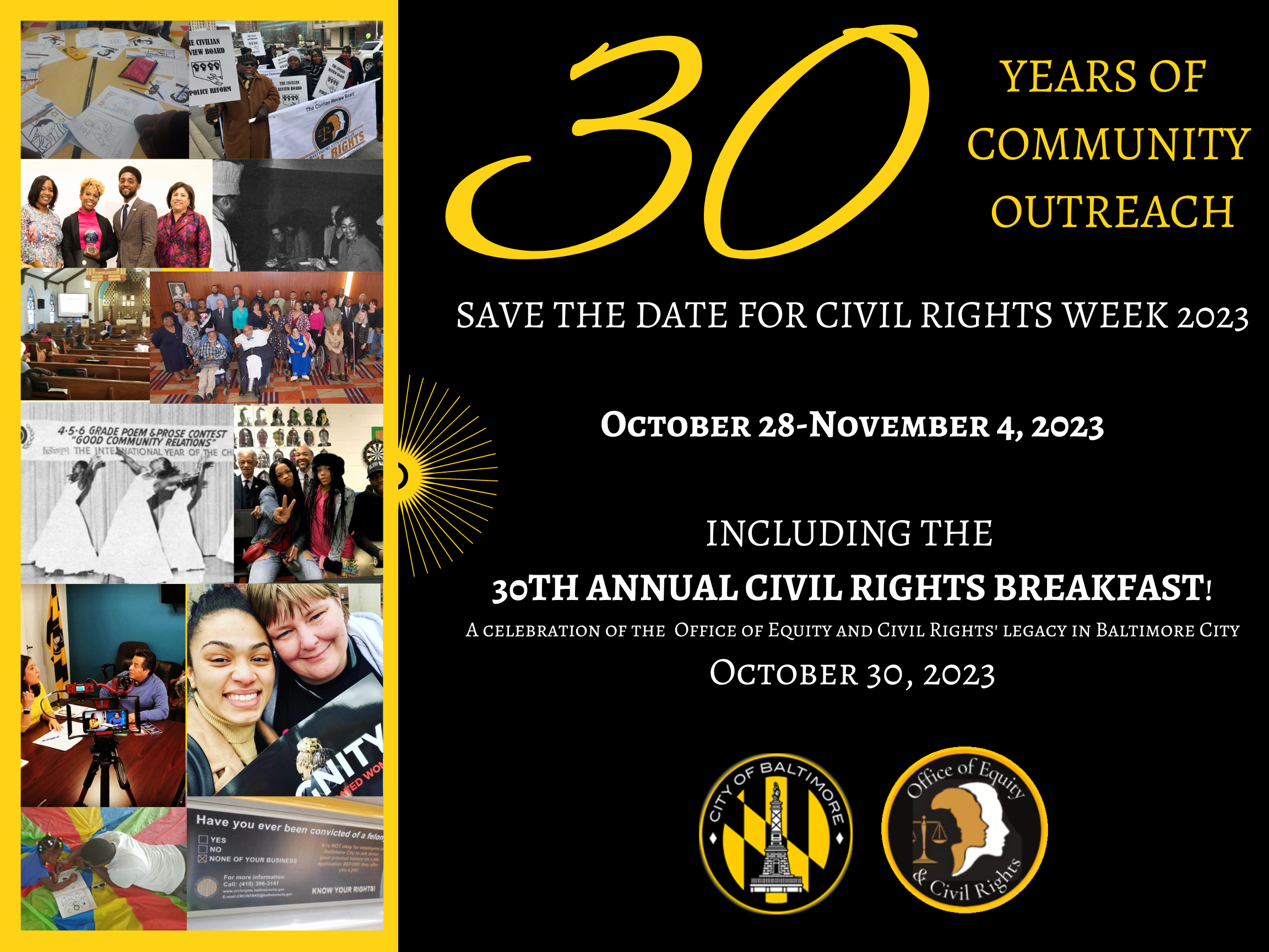 Civil Rights Week Save the Date
